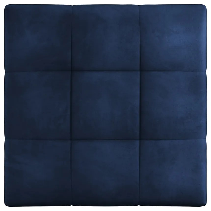 Modul pentru canapea albastru cu tapițerie din catifea Rome Velvet - Cosmopolitan Design