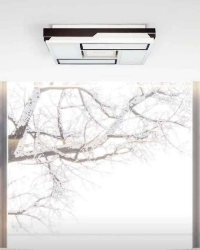 Plafoniera LED 100W, Alb/Maro, Council v2, Kelektron