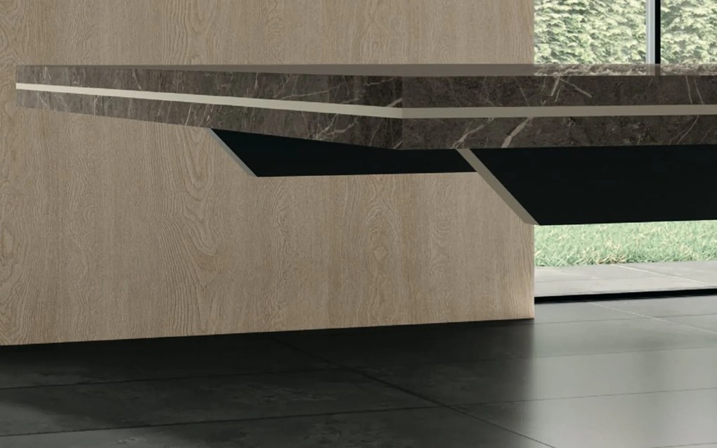 Masă lemn masiv extensibilă Fidia, 200 × 101,5 × 76 cm