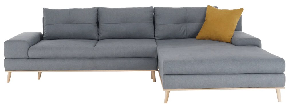 Coltar stanga Culoare Gri / Mustar, PANOS Varianta de colt: Colt Stanga