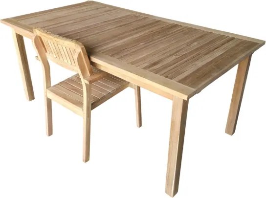 Scaun de exterior din lemn de tec " Moojo "