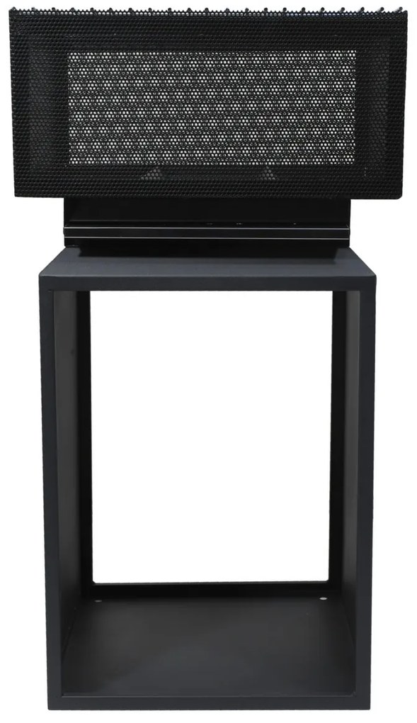 Cattara Focar portabil cu grilă Cube, 74 cm