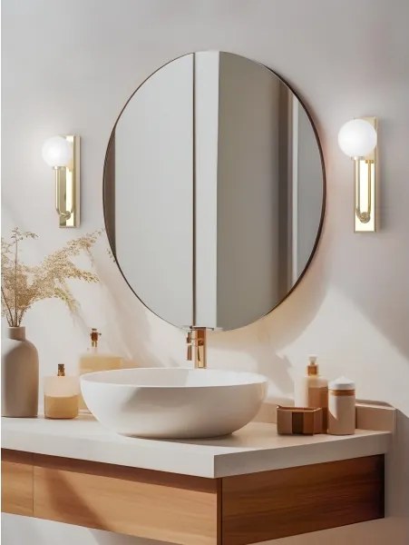 Open Design OR85600 - Aplica de perete pentru baie ERO 1xG9/9W/230V IP44 alamă