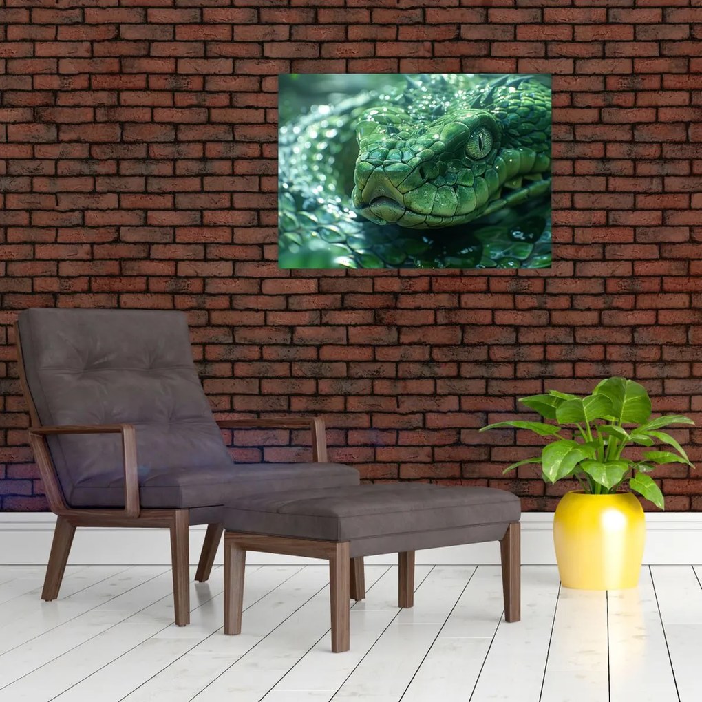 Tablou - Portret de șarpe (70x50 cm)