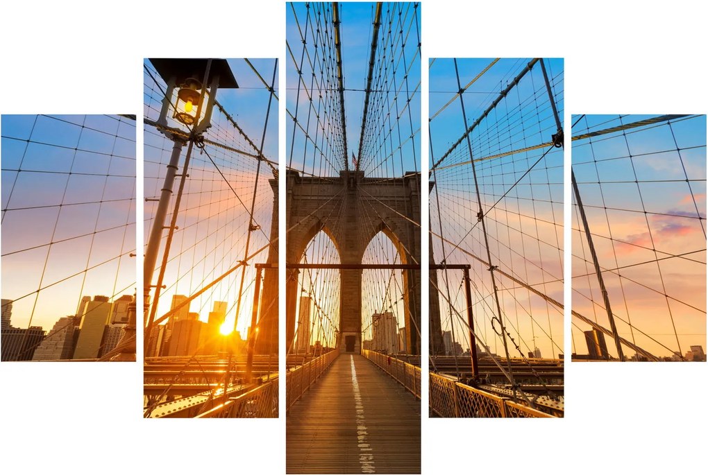 Tablou - Podul Brooklyn, Manhattan, New York (150x105 cm)