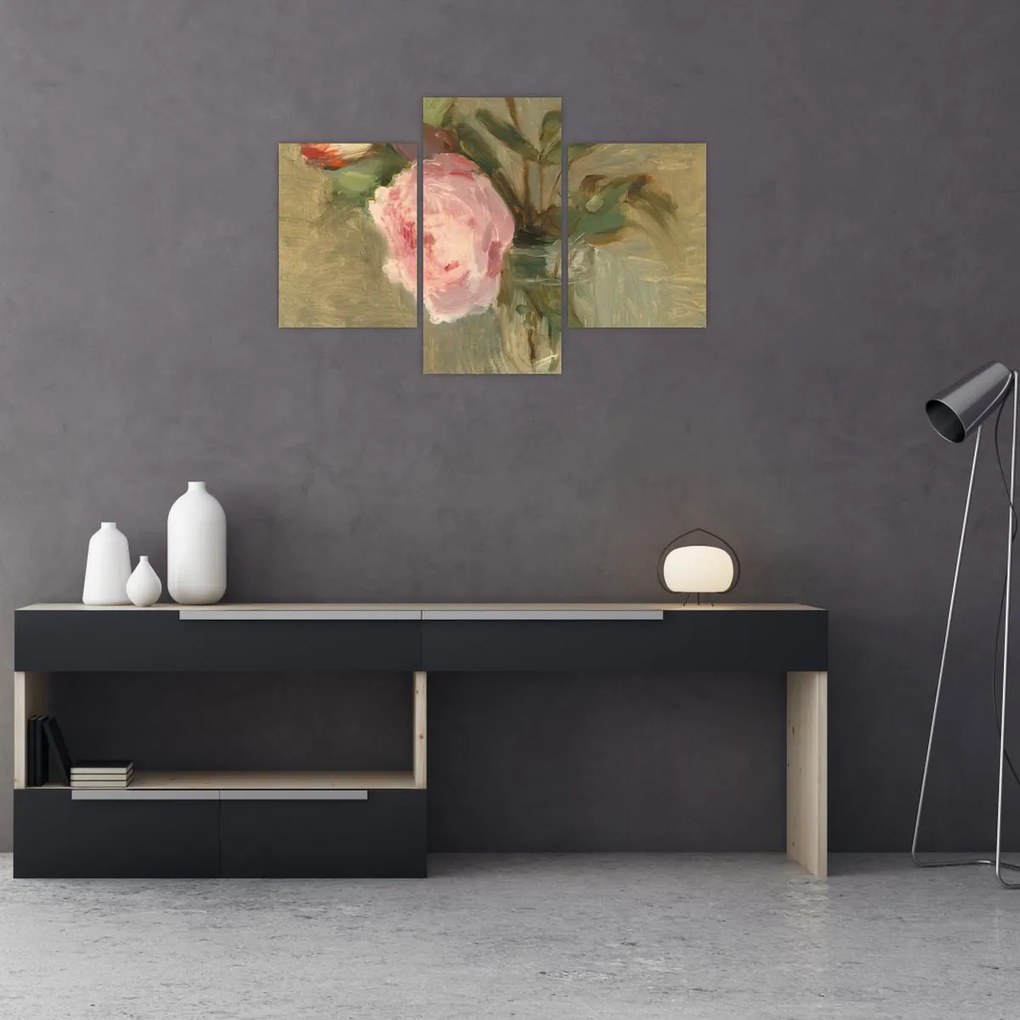 Tablou - Berthe Morisot, Peonies, reproducere (90x60 cm)