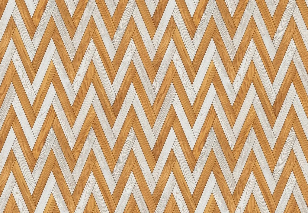 Fototapet - Motiv cu model - lemn (147x102 cm)