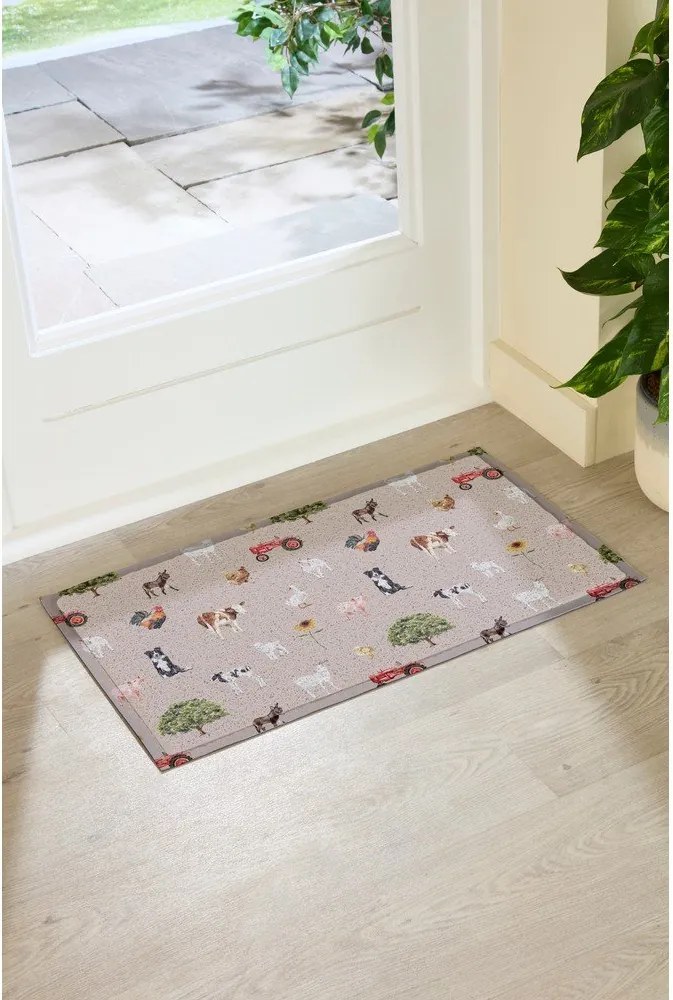 Covoraș de intrare din PVC 40x70 cm Farm Life – Artsy Doormats