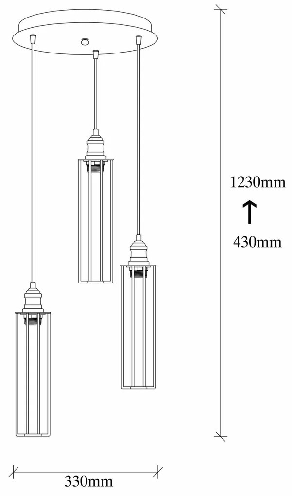 Candelabru Zumra - 705-S2