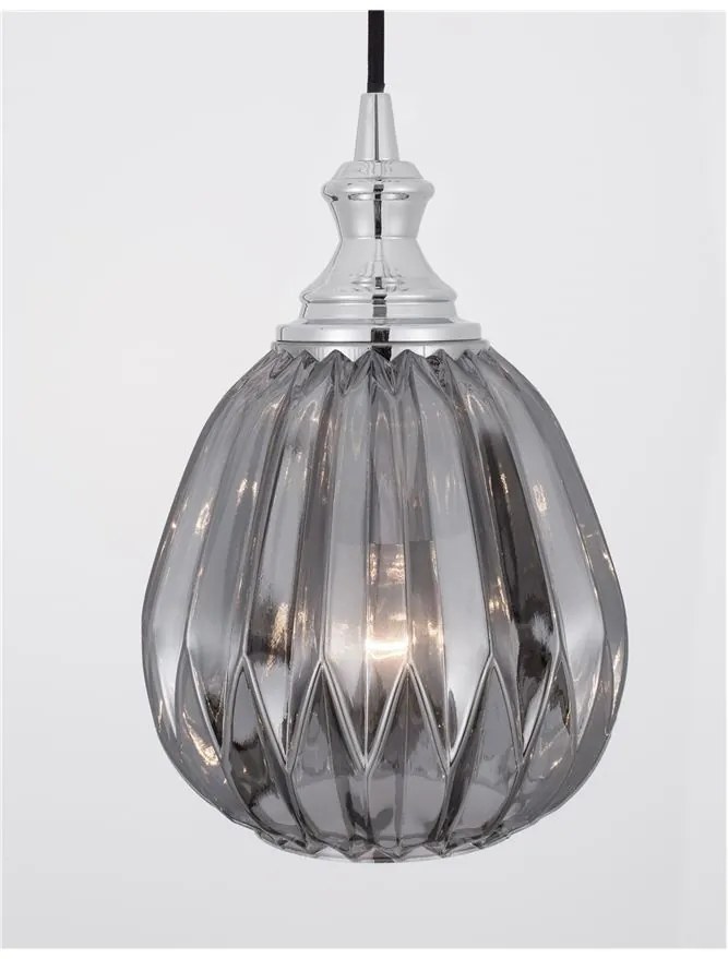 Pendul design modern ZARLEY fumuriu NVL-9066101
