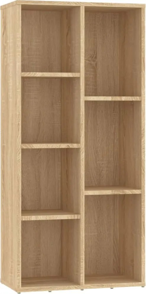 vidaXL Bibliotecă, stejar Sonoma, 50x25x106 cm, lemn prelucrat