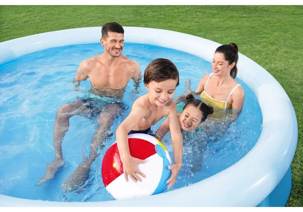 Piscină gonflabilă Bestway Fast Set, 305 x 66 cm, filtrare cu cartușe