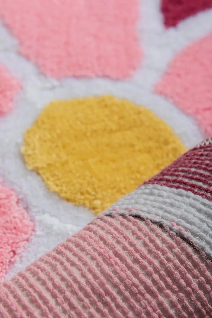 Covoraș de baie acrilic, L'essentiel Maison, Flower, Multicolor