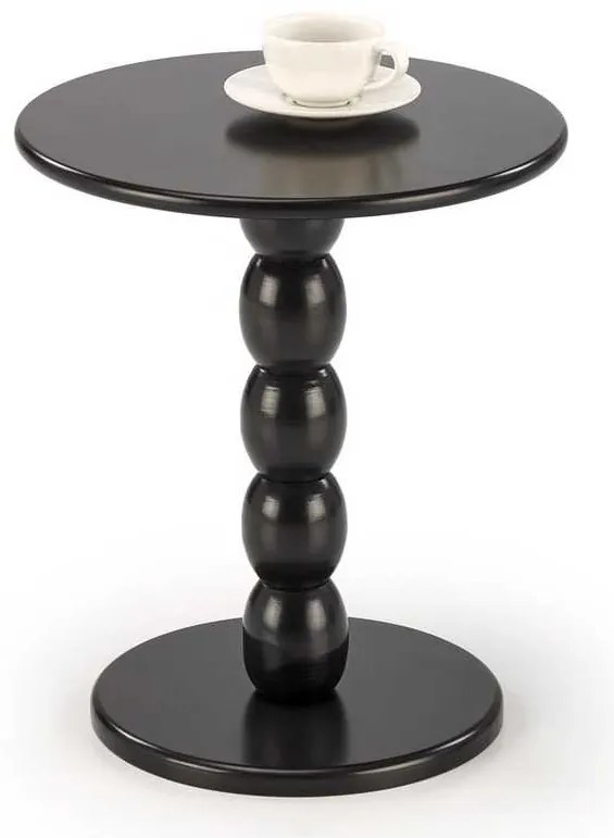 Măsuță de cafea Rondel, negru