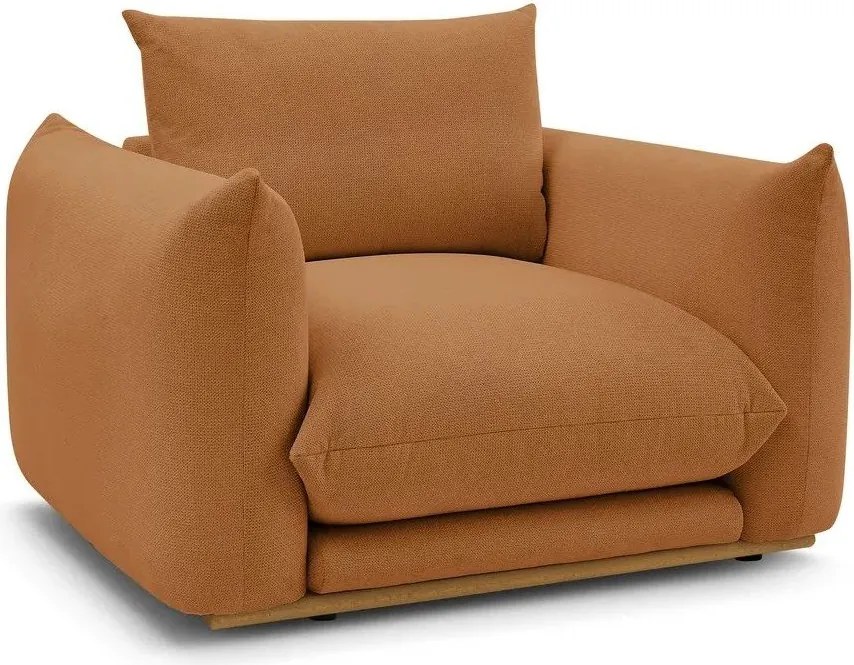 Fotoliu portocaliu Ernest – Bobochic Paris