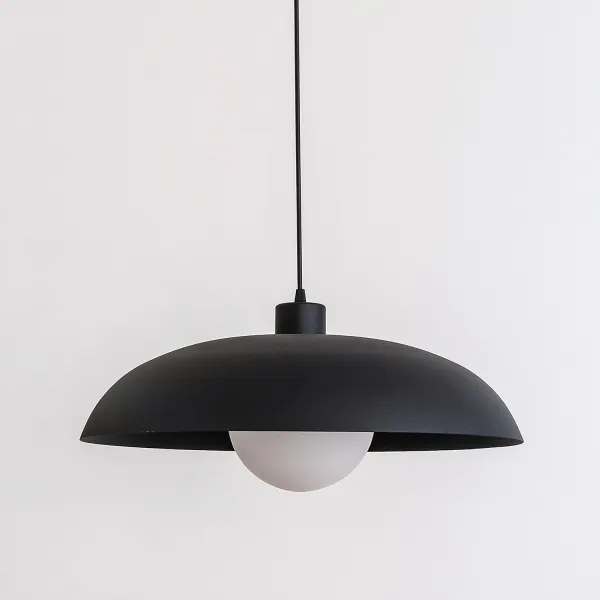 Pendul pe cablu ECLIPSE, 1xE27/15W/230V, negru