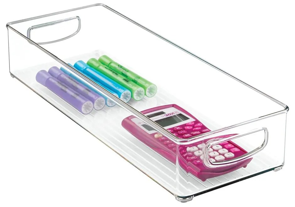 Organizator transparent iDesign, 40,5 x 15 cm