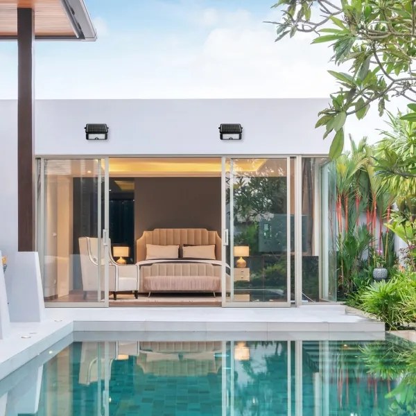 Proiector solar LED cu senzor mișcare EPAD LED/5W/3000 mAh 3,7V 4000K IP65