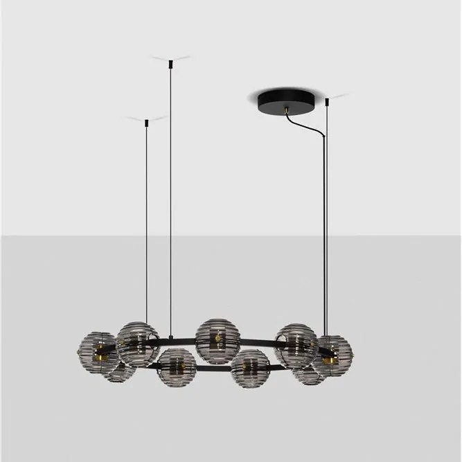 Lustra LED design modern AFTHONIA