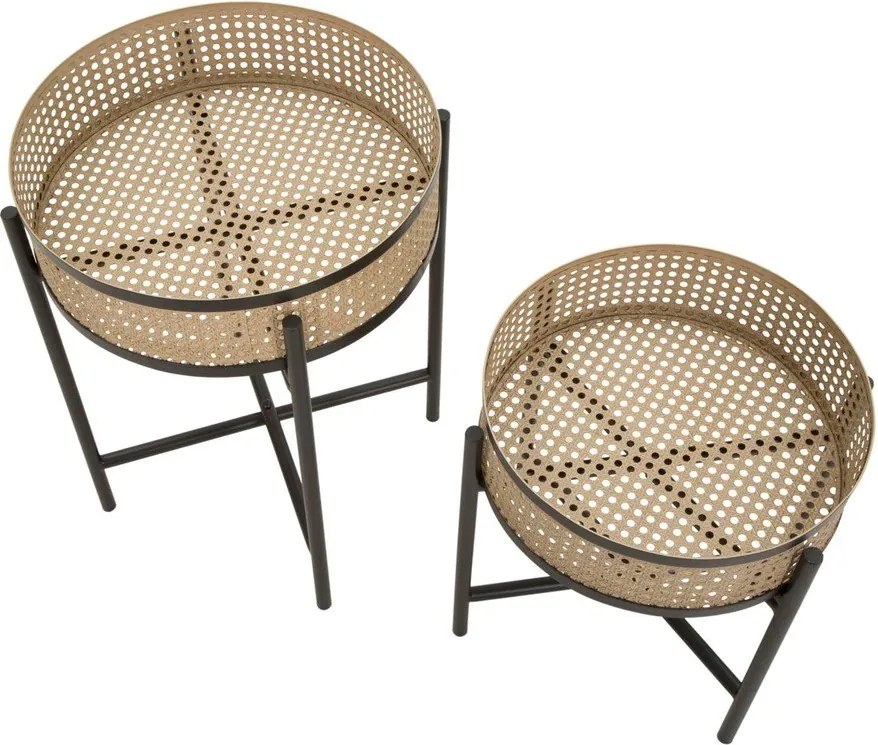 Măsuțe auxiliare 2 buc. rotunde ø 40 cm Fuji – Mauro Ferretti