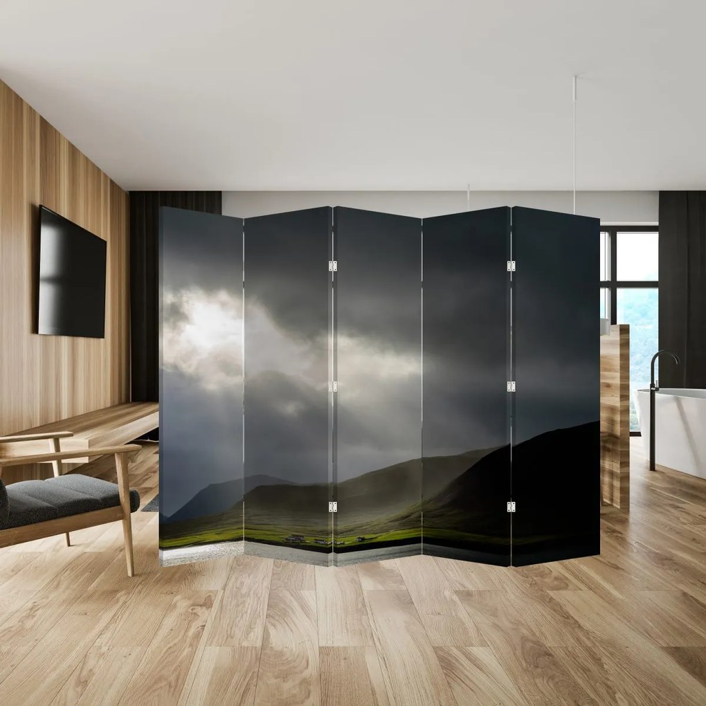 Paravan - Furtuna în apropiere (210x170 cm)