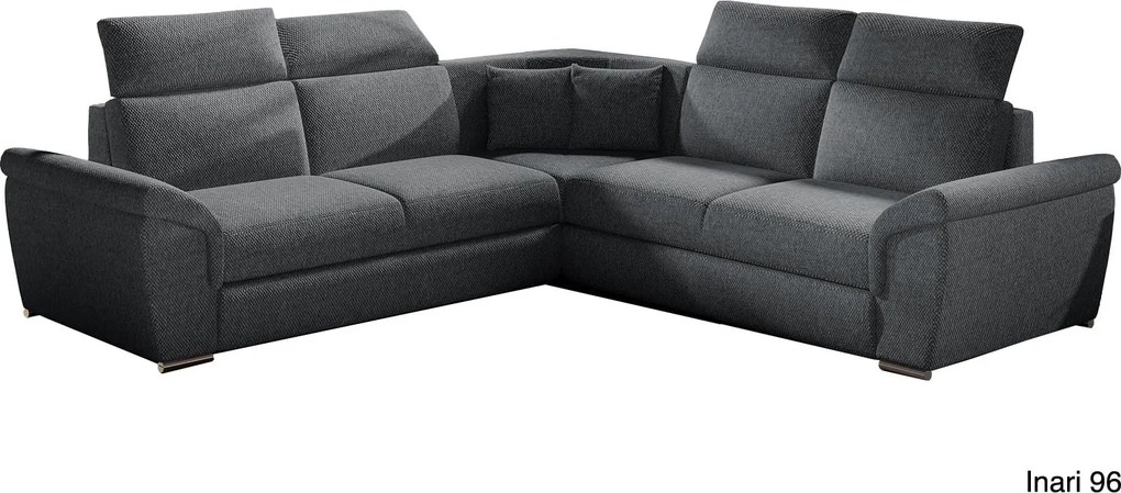 Colțar lemn masiv Extensibil Felis Depozitare 268x268cm Personalizabil - Sawana 21 + Sawana 05