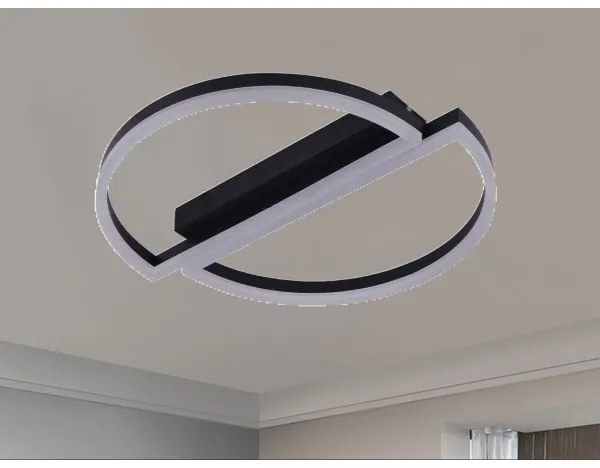 Plafonieră LED dimabilă 55W/230V 3000-6500K + telecomandă