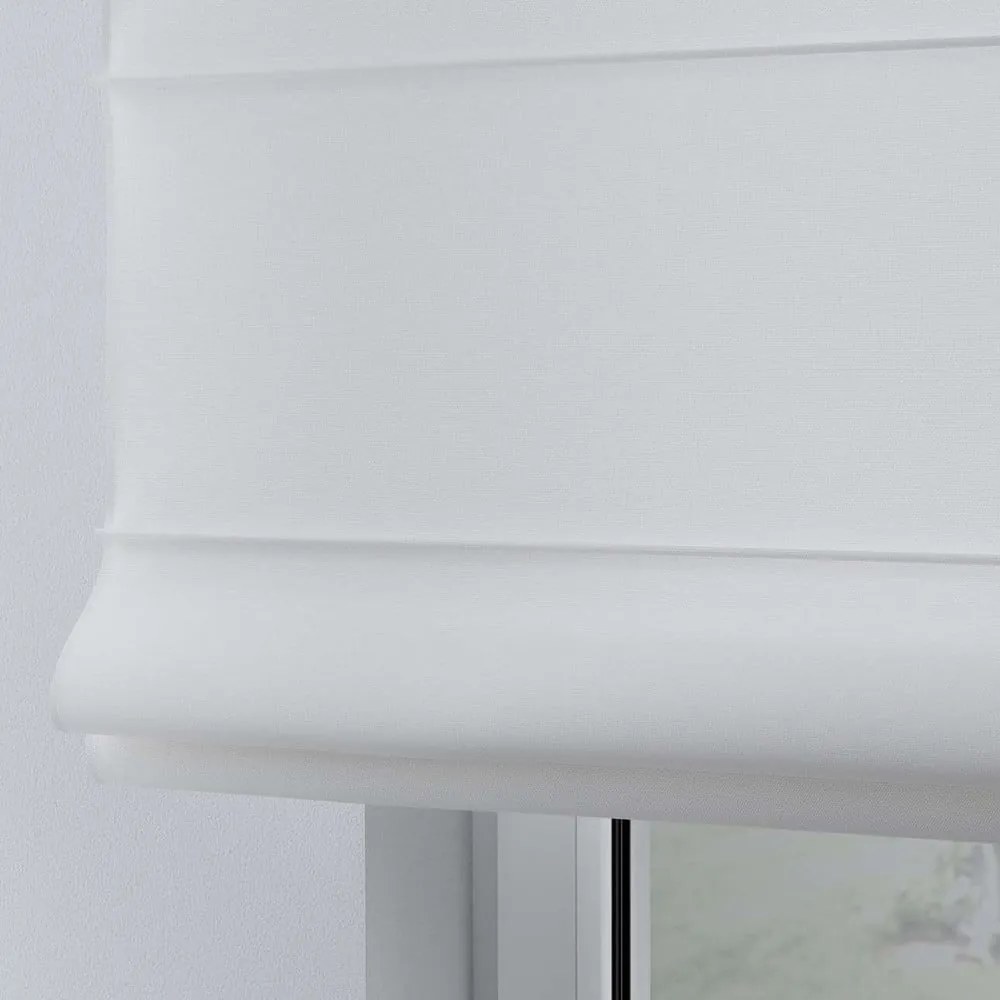 Jaluzea romană albă 170x160 cm Happiness - Yellow Tipi