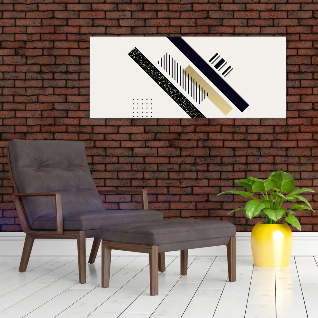 Tablou - Forme geometrice N⁰5 (120x50 cm)