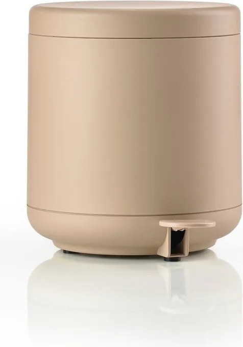 Coș de gunoi bej cu pedală 4 l Ume – Zone