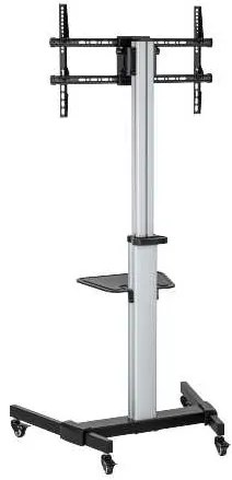 Suport mobil pentru TV Brateck FS44-46TW, aluminiu / negru