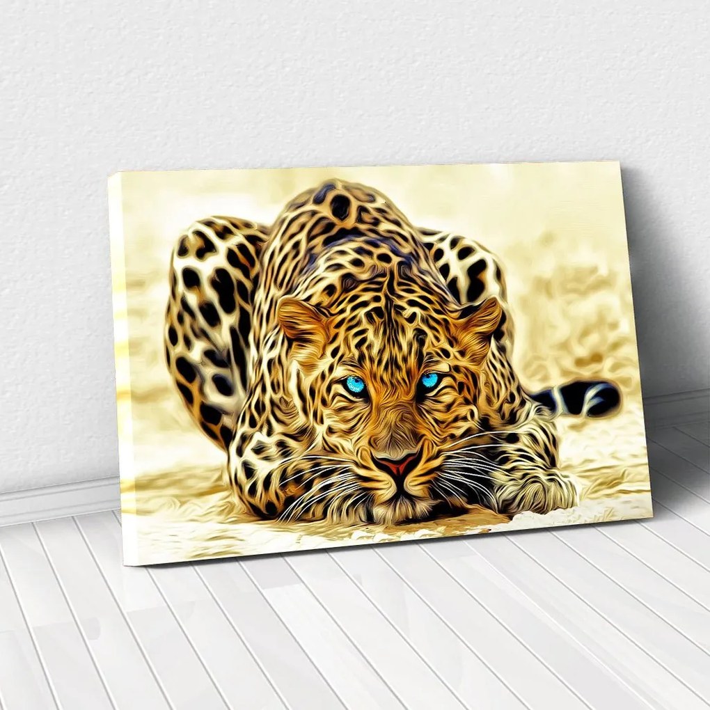 Tablou Canvas - Leopard 40 x 65 cm