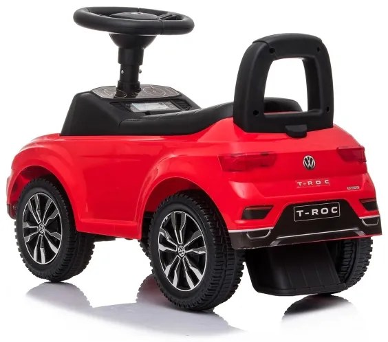 Bicicletă fără pedale Volkswagen roșie/neagră