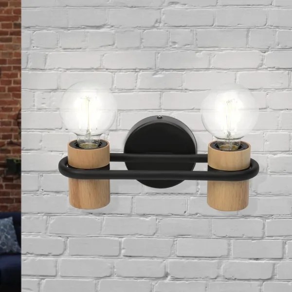 Aplică CHIEVELEY 2xE27/40W/230V Eglo 43542