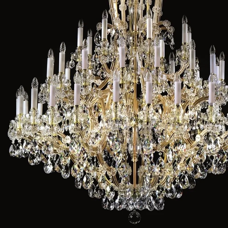 Candelabru Cristal Bohemia Exclusive 48 brate, diam.160cm MARIA TEREZIA 19 CE