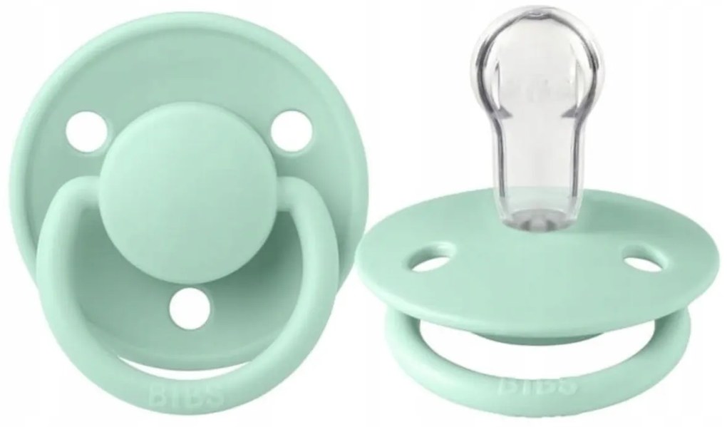 BIBS DE LUX - Suzeta din silicon, - 36 m, mentă