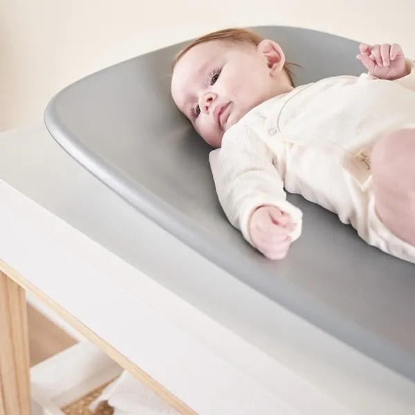 Covoraș de înfășat Nattou SOFTY 50x70 cm gri