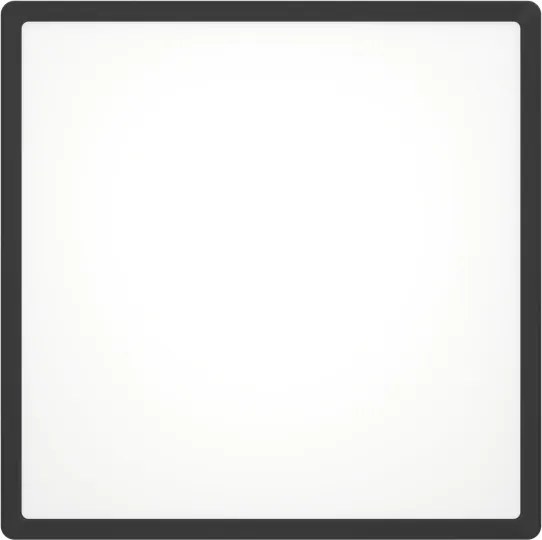 Plafonieră LED FUEVA Eglo 901305-LED, 17,5 W, 230 V, 2700/4000/6500 K, 39 x 39 cm, negru