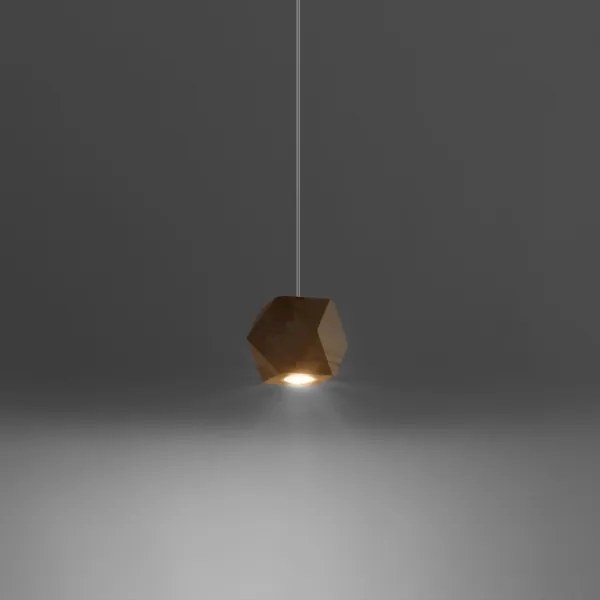 Lustră pe cablu WOODY 1xGU10/40W/230V Sollux SL.1011