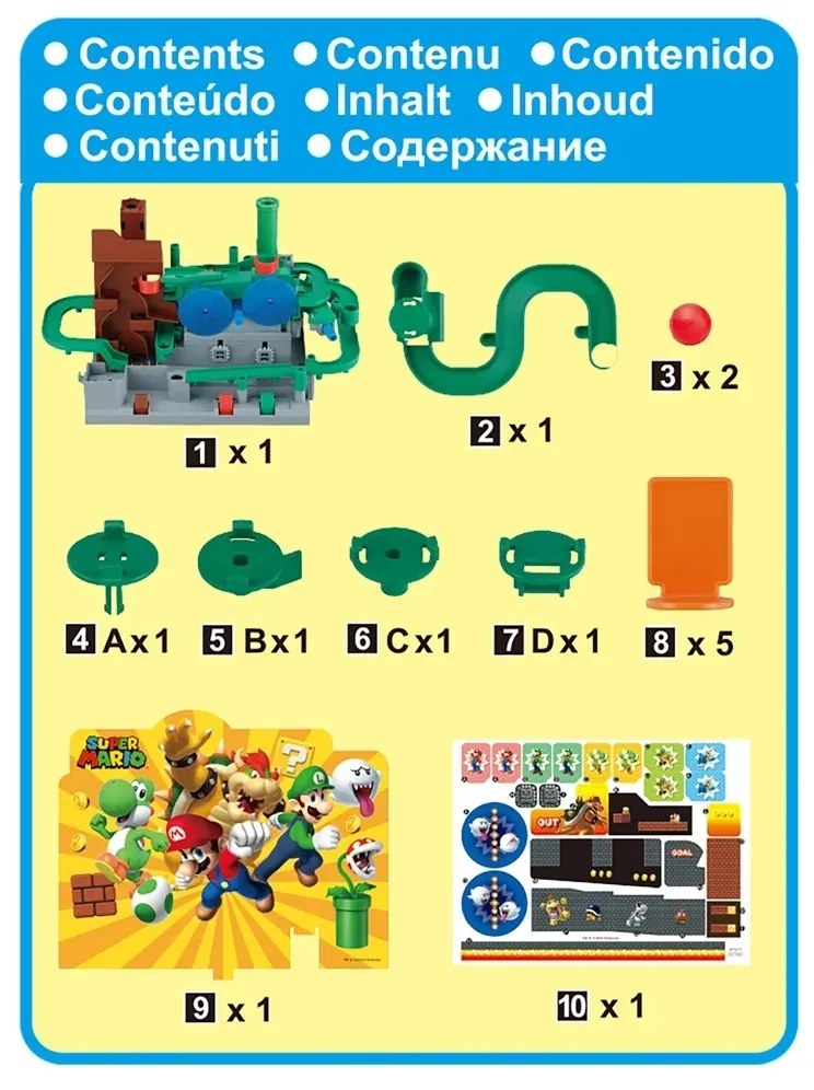 Epoch Super Mario joc de societate Adventure GameDX