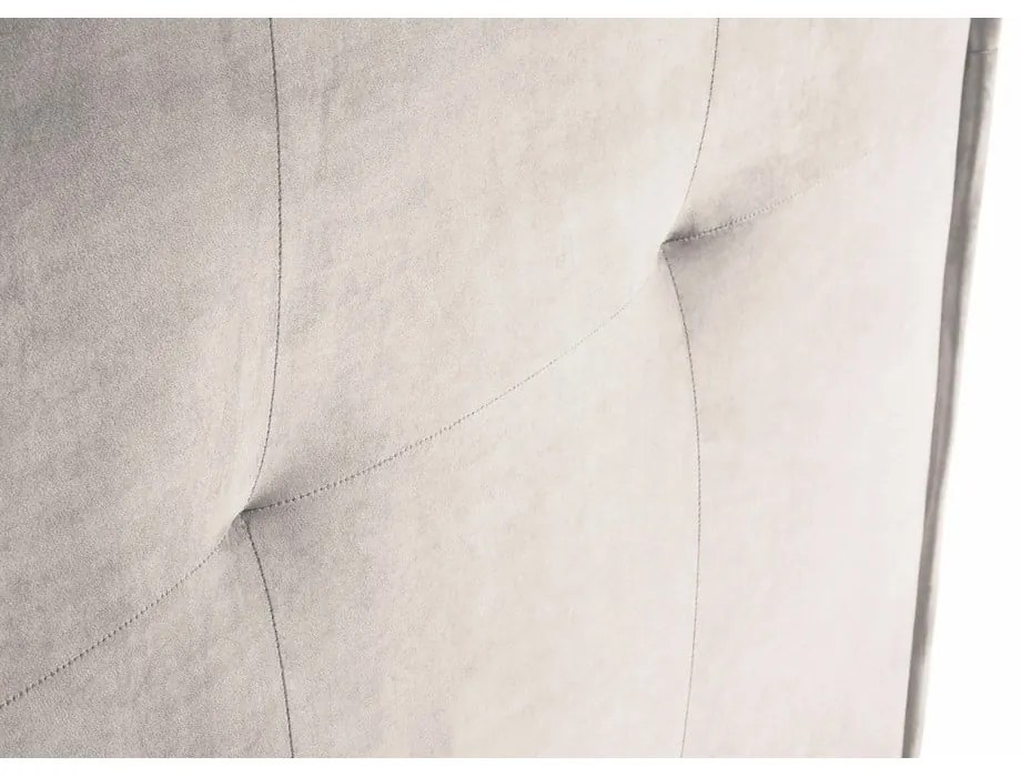 Tăblie de pat crem 160x120 cm Monica – Milo Casa