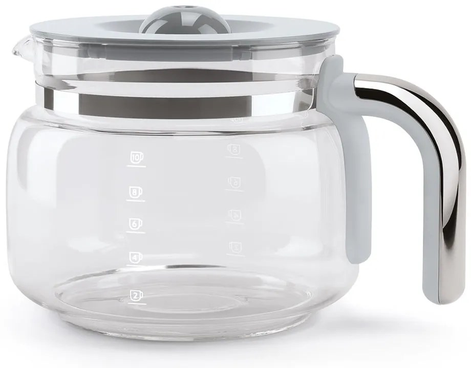 Aparat de cafea negru cu filtru 50's Retro Style - SMEG