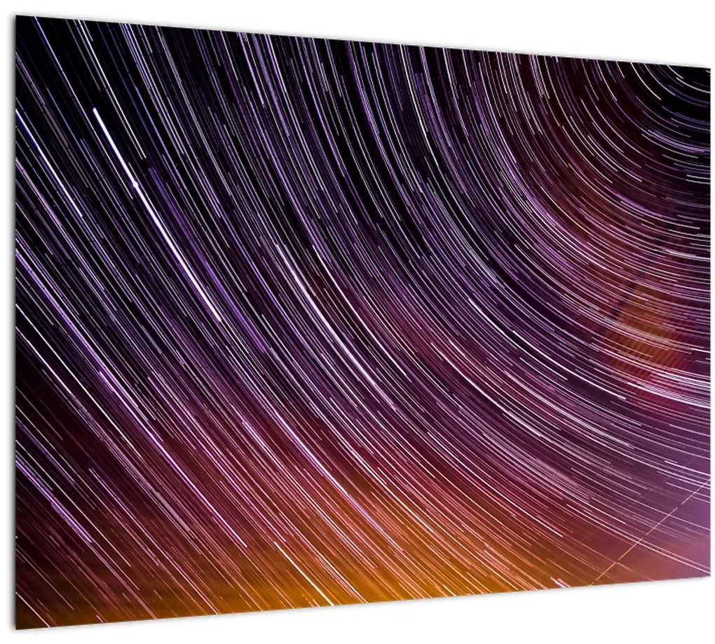 Tablou cu stele șterse pe cer (70x50 cm)