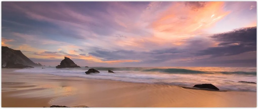 Tablou - Praia da Adraga (120x50 cm)