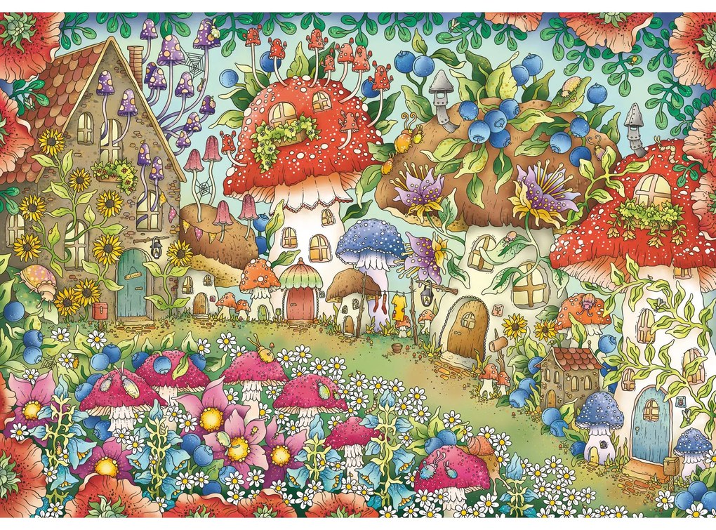 PUZZLE HANNA KARLZON, 1000 PIESE - RAVENSBURGER (RVSPA16997)