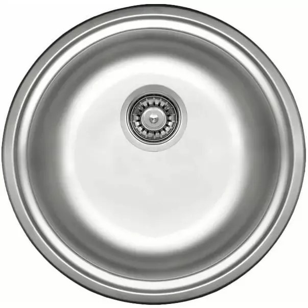 Chiuveta Deante Twist inox satinat cu diametrul 42 cm