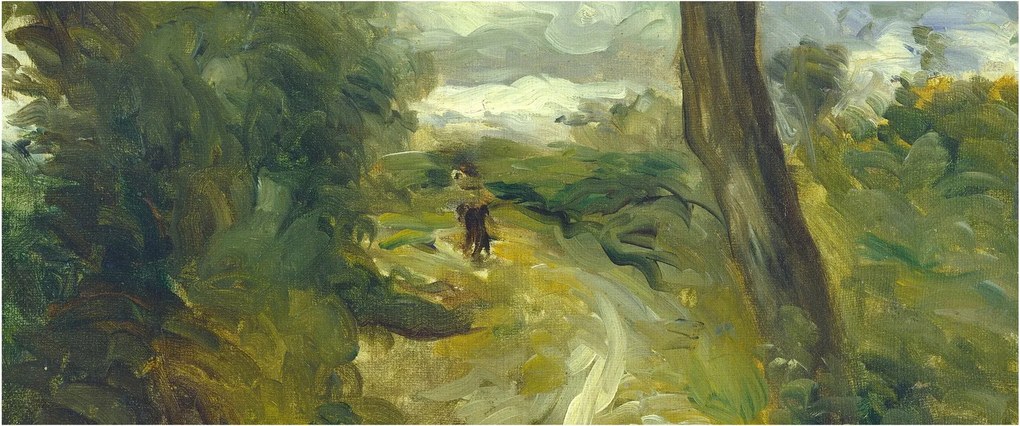 Tablou - Auguste Renoir, Landscape between Storms, reproducere (120x50 cm)