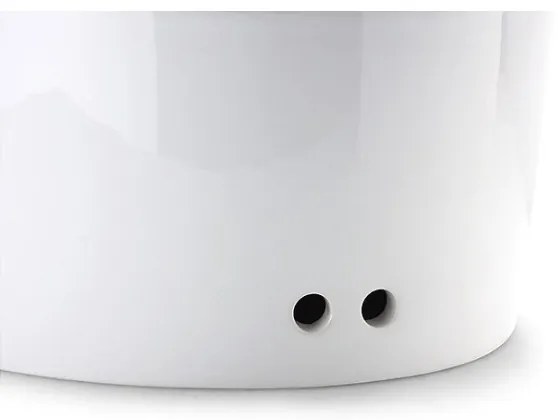 Cutie de pâine 13,5x30 cm albă/bej Continenta C3930