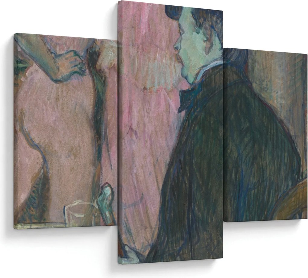 Tablou - Henri de Toulouse-Lautrec, Maxime Dethomas, reproducere (90x60 cm)