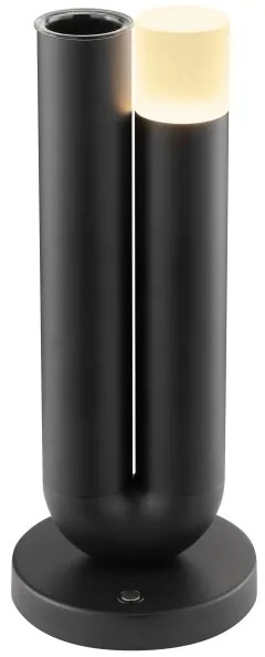 Brilliant - Lampă de masă LED tactilă SAYU, dimabilă și reîncărcabilă, LED/2,5W/5V 2700K IP44, negru